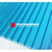 潮州市隔熱陽光板 吸音中空板 雨棚車棚
