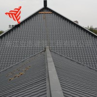 古建筑765型金屬屋面瓦 廠家生產(chǎn)0.7mm鋁鎂錳琉璃瓦