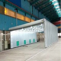 多功能長距離整體移動噴漆房細報價