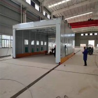 移動(dòng)式全自動(dòng)噴漆房 整體配置